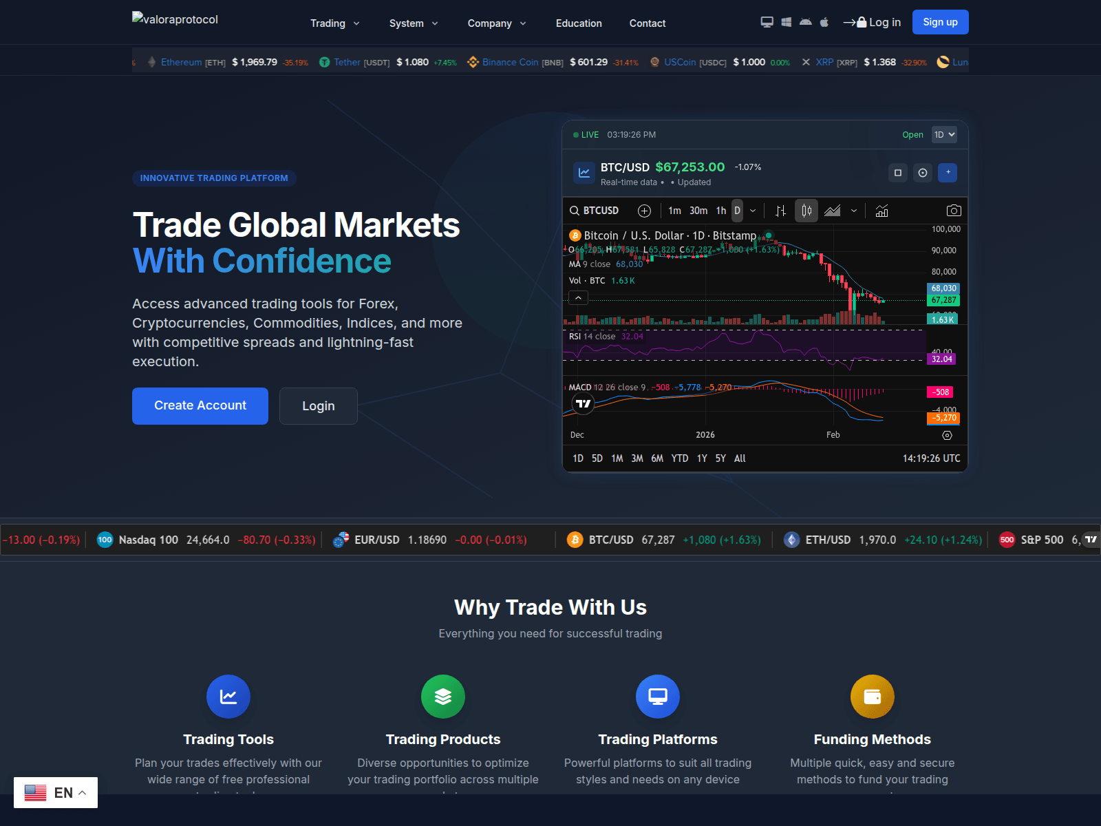 Screenshot of valoraprotocol.com