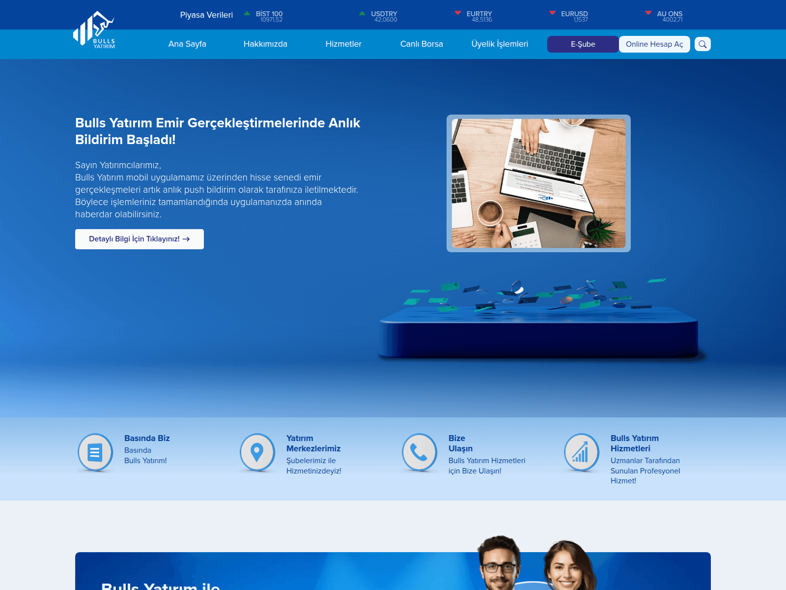 Screenshot of bullskatilim.online