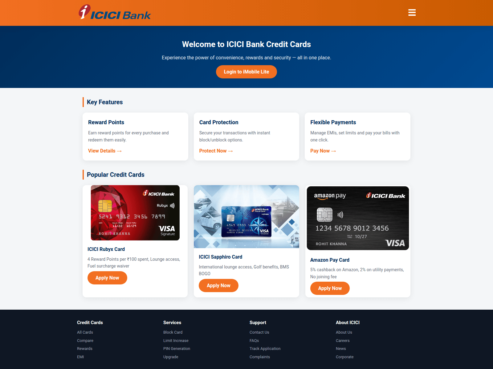 Screenshot of cardprotections.com