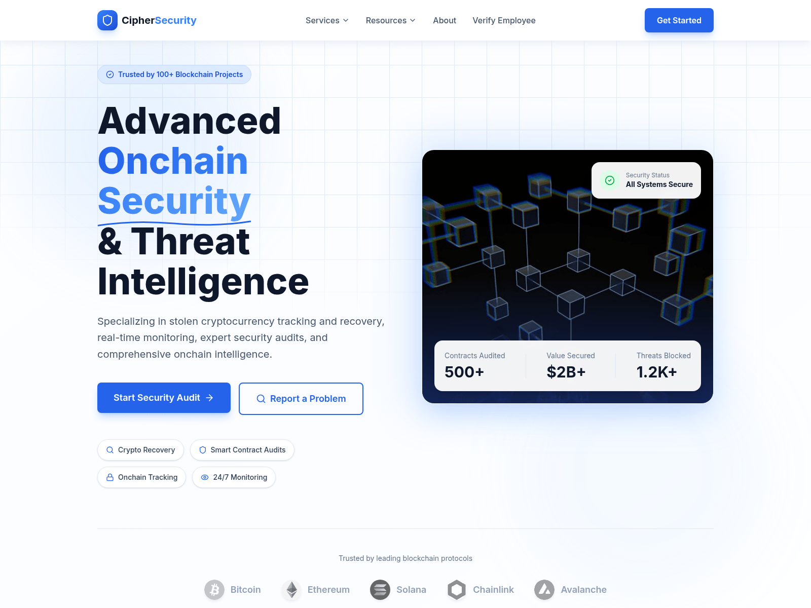 Screenshot of ciphersecurityglobal.com
