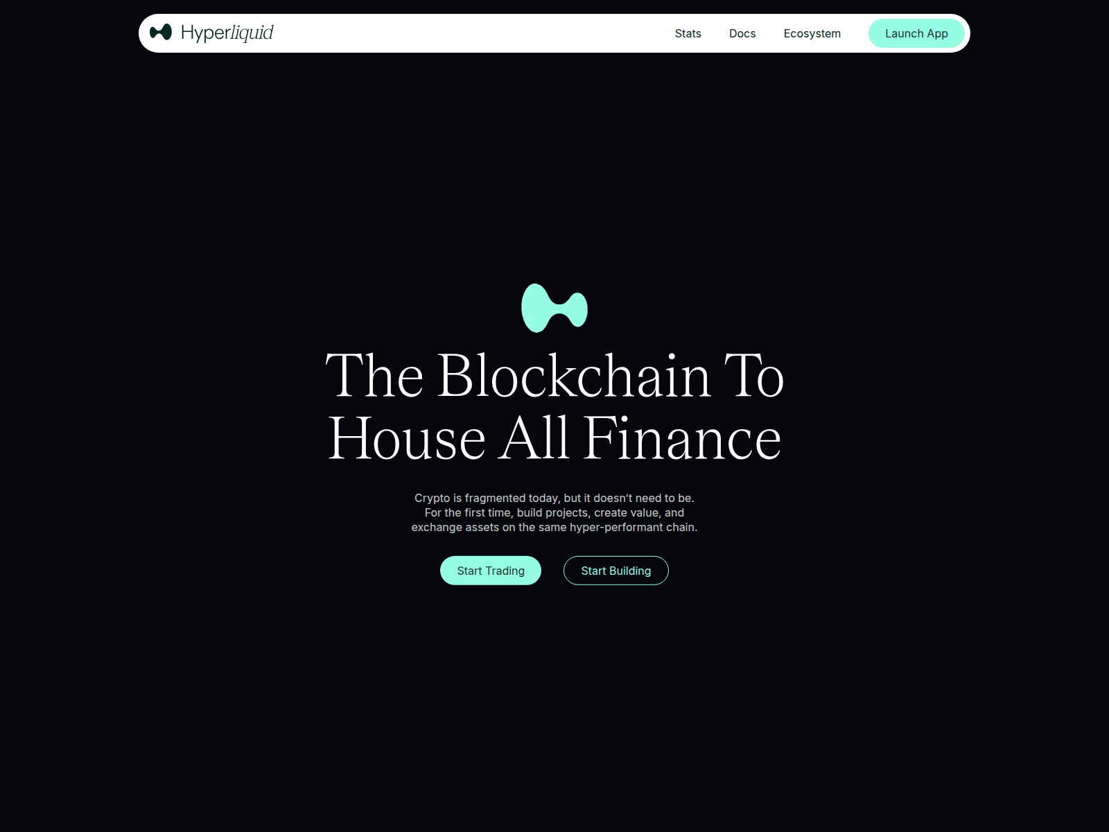 Screenshot of hyperliquidx.trade