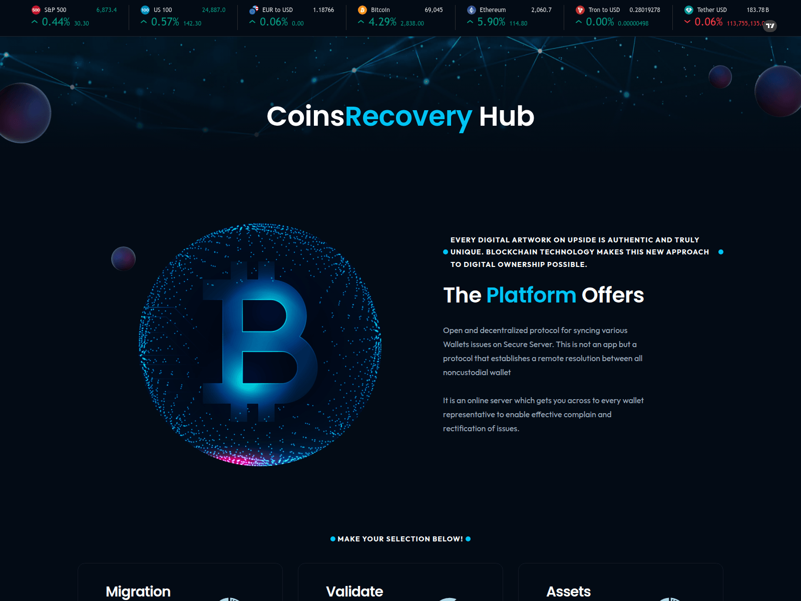 Forensic screenshot of gurusconnect.biz