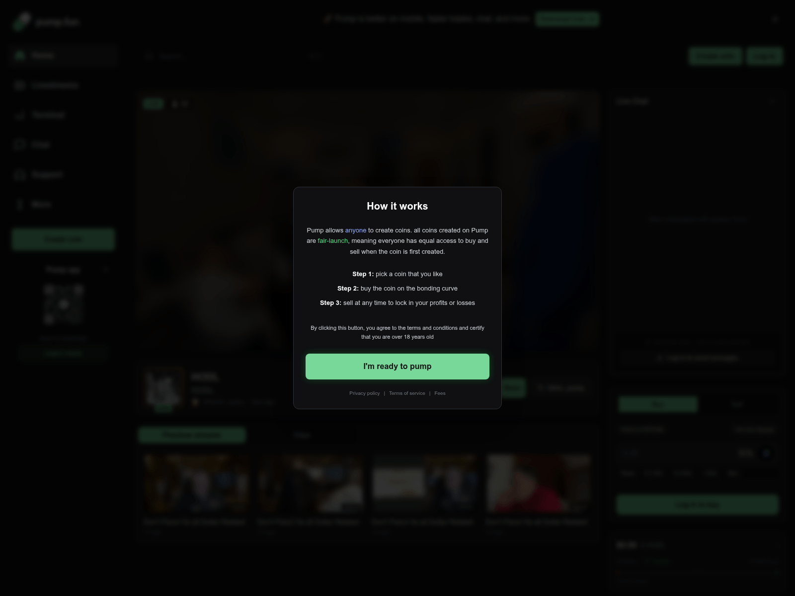 Screenshot of xn--pmp-hoa.fun/live/Hh3oTaqDCKKfdBgsQEvxp9sUwyNf8x9qmKqEMLBWpump