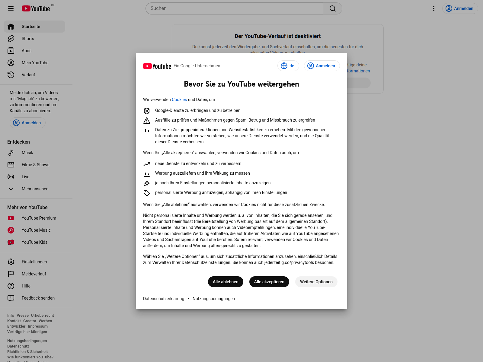 Screenshot of trumpcast.cc