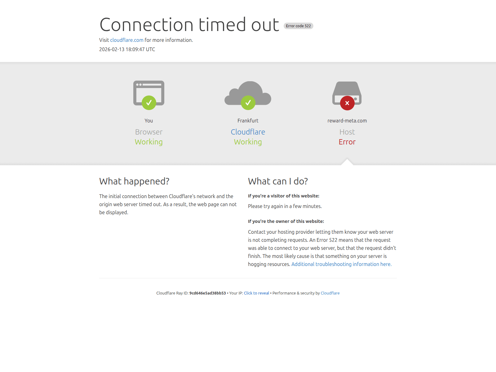 Screenshot of reward-meta.com