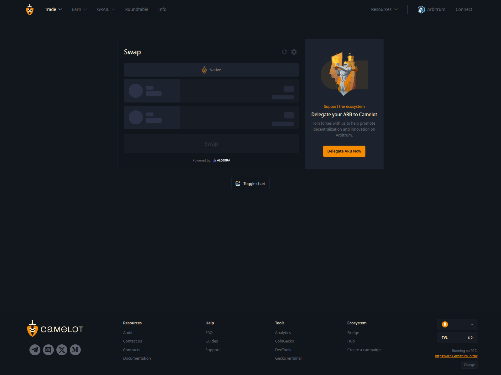 Screenshot of camelot.excnange.top/en?utm_source=bing_original_site=successfully&utm_source=bing&utm_medium=cpc&utm_term=trading_p