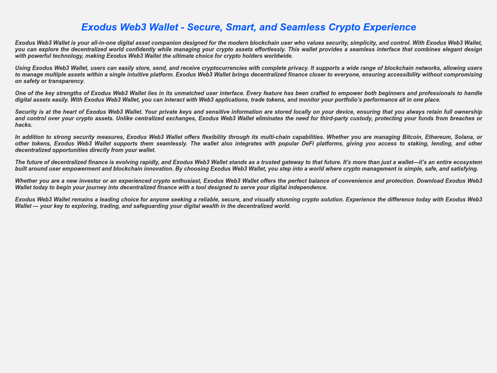Screenshot of exodus-webs-wellet-en.pages.dev