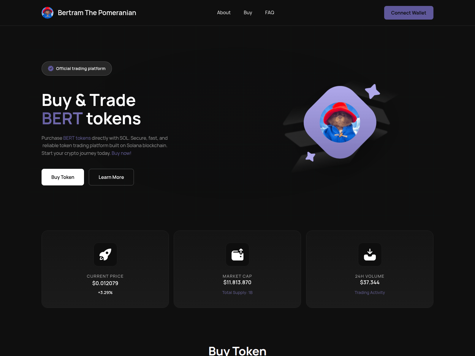 Screenshot of mig-bert.xyz