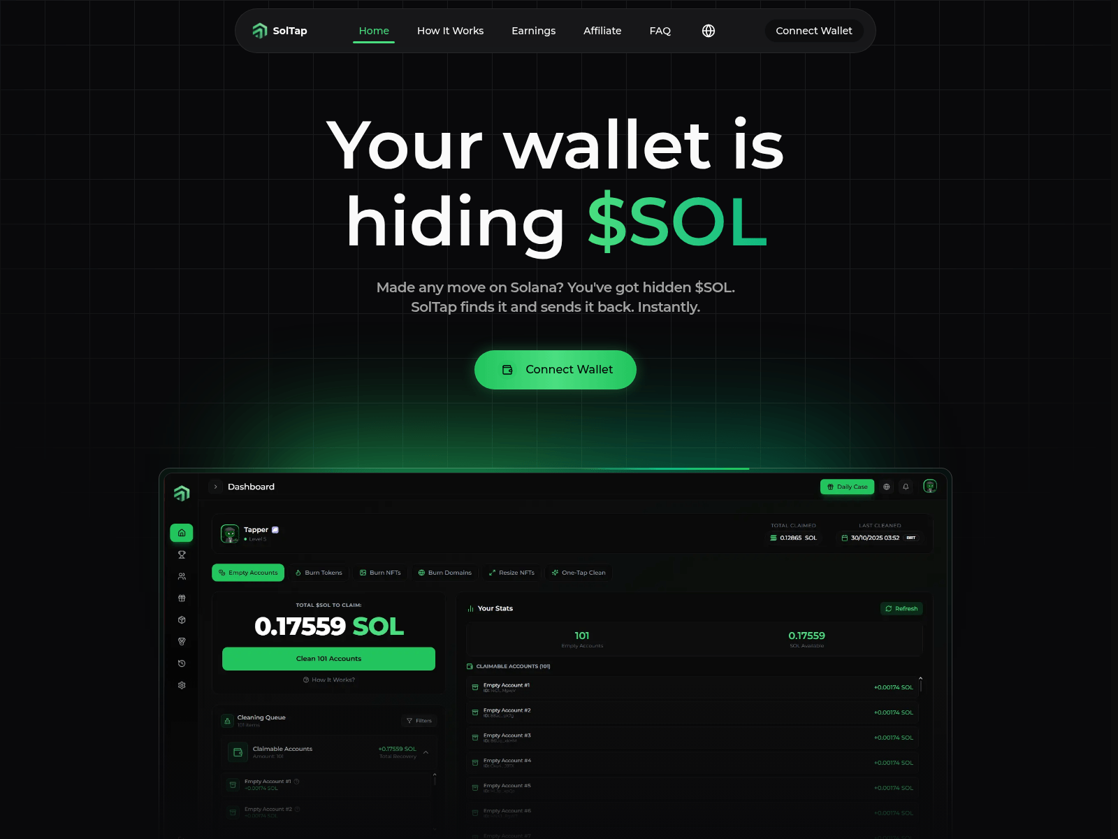 Screenshot of moonix.app