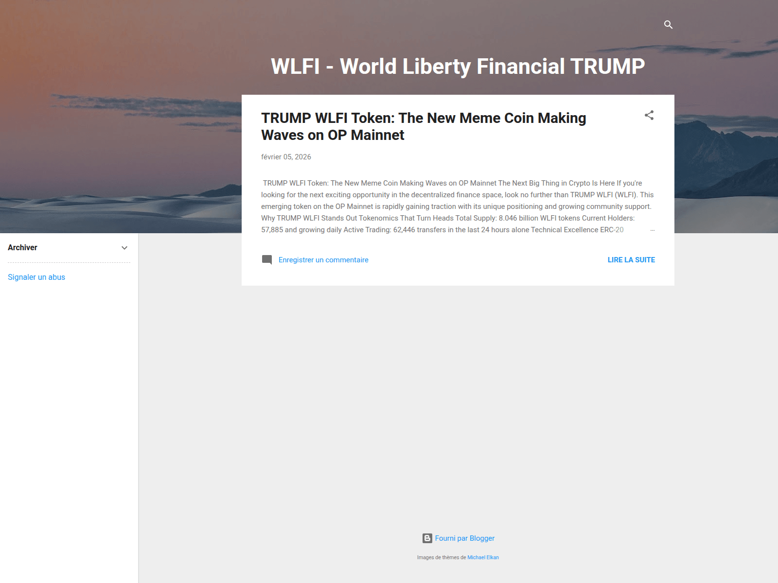 Screenshot of wlfi-trump.blogspot.com