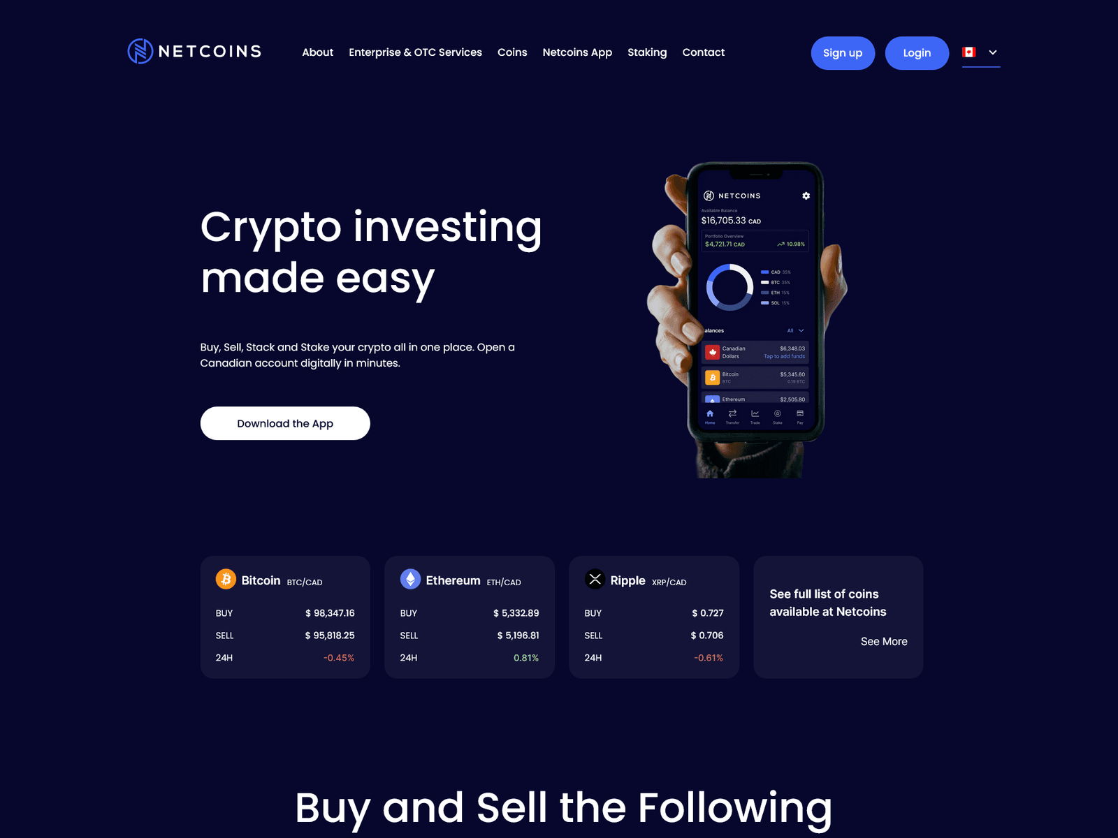 Screenshot of netcains-login.webflow.io
