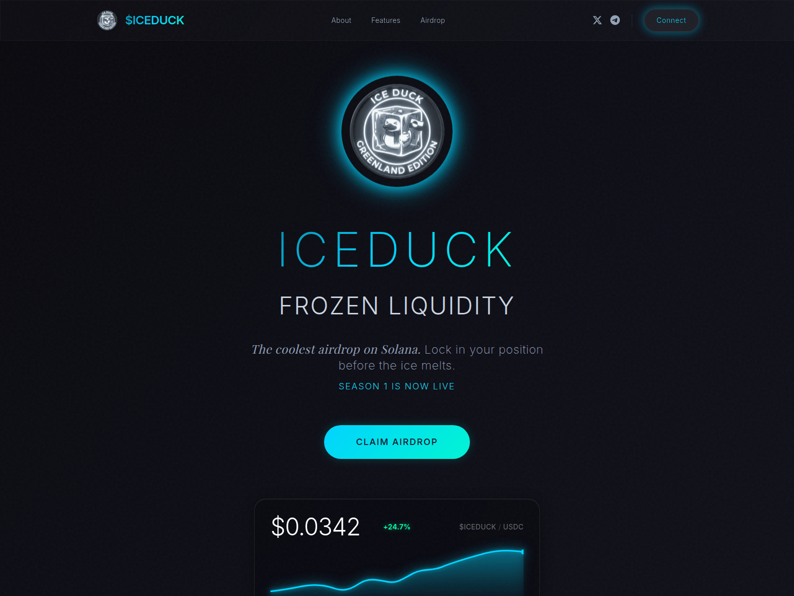 Screenshot of iceduck.pw