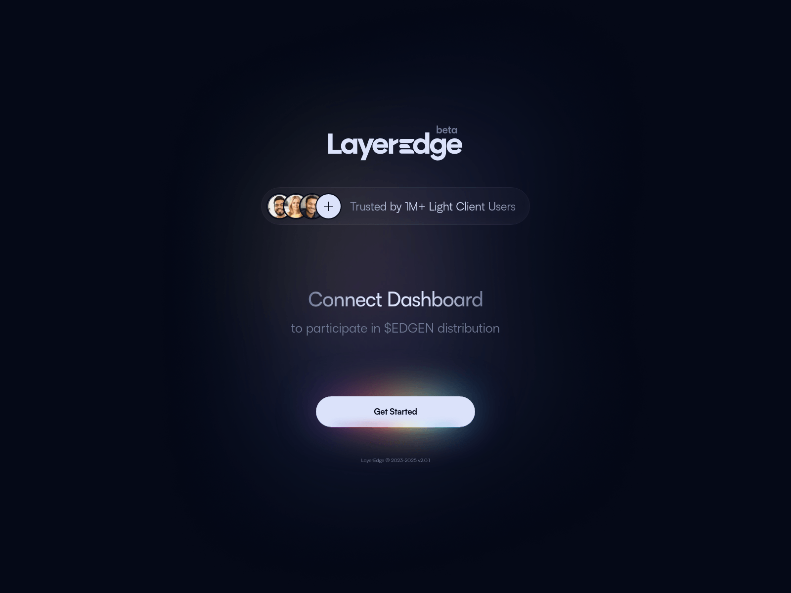 Screenshot of dashboard-layeredge.eth.limo