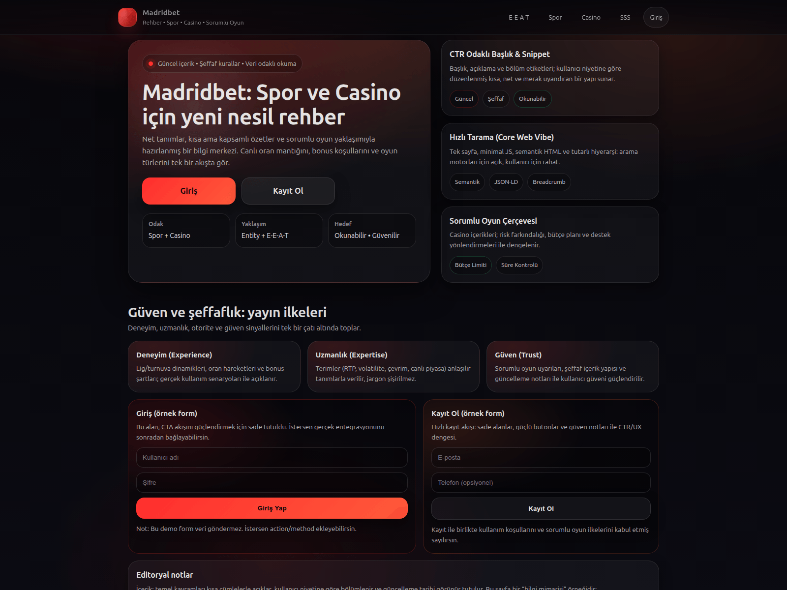 Screenshot of madridbetguncel-giris.vip