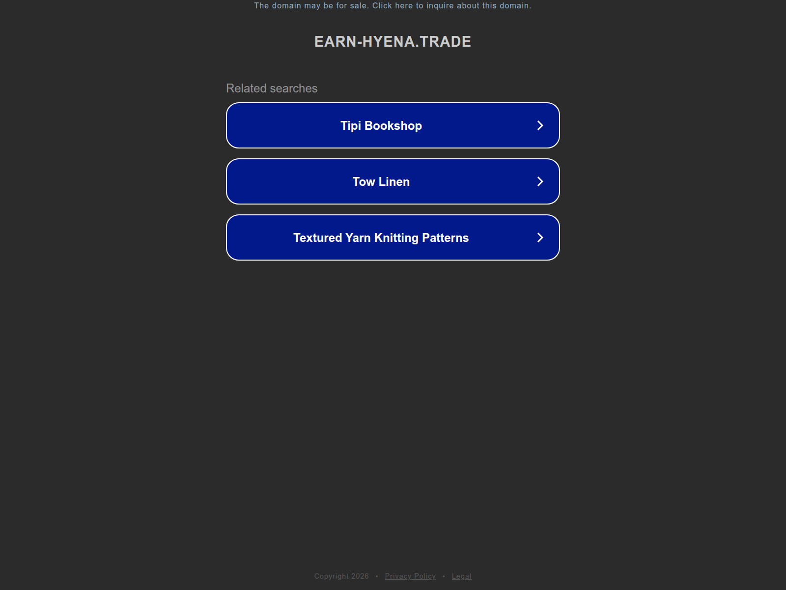 Screenshot of earn-hyena.trade