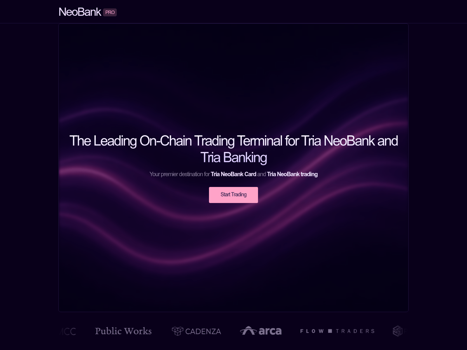 Screenshot of trianeobank.com