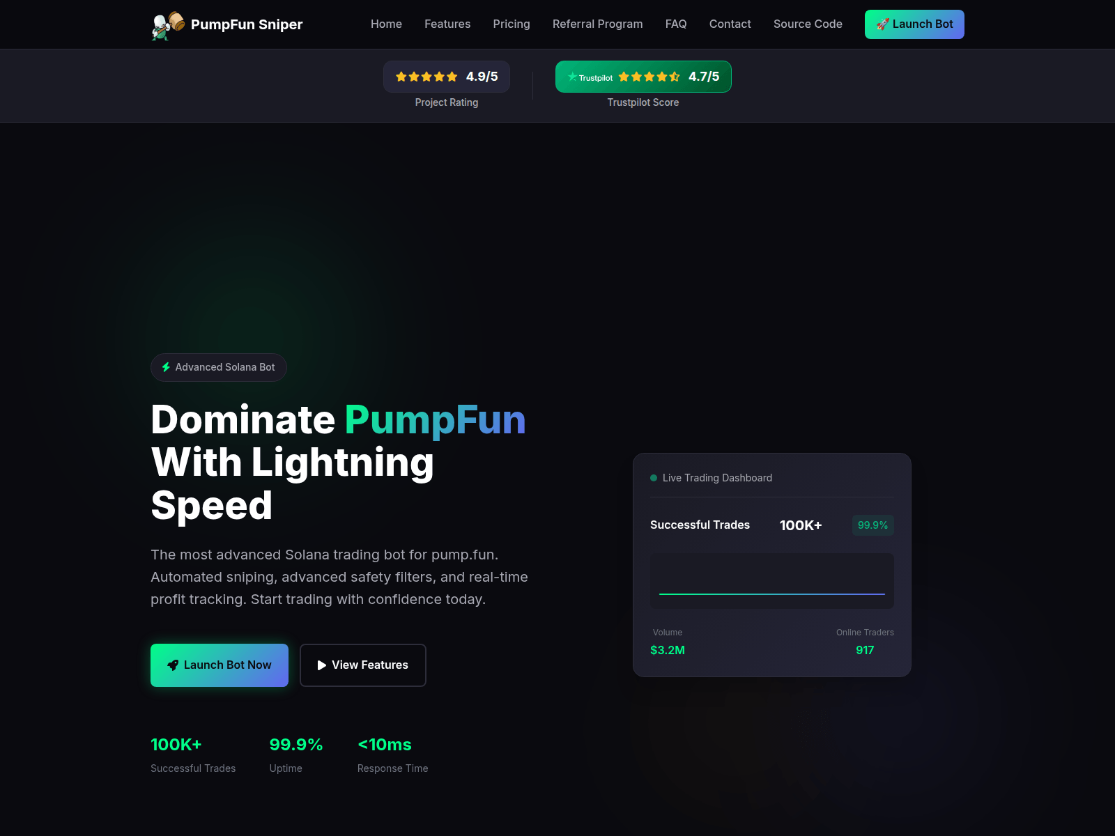 Screenshot of solsniper.cn.com