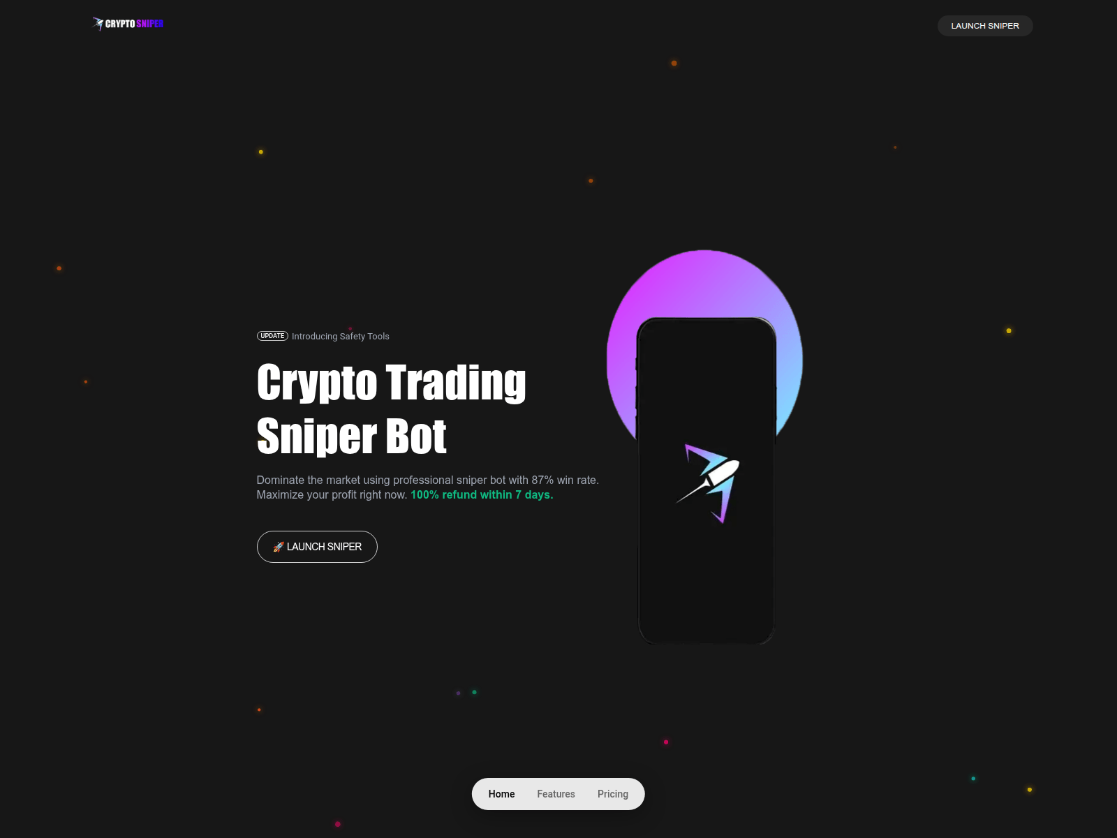 Screenshot of copytrading-bot.com