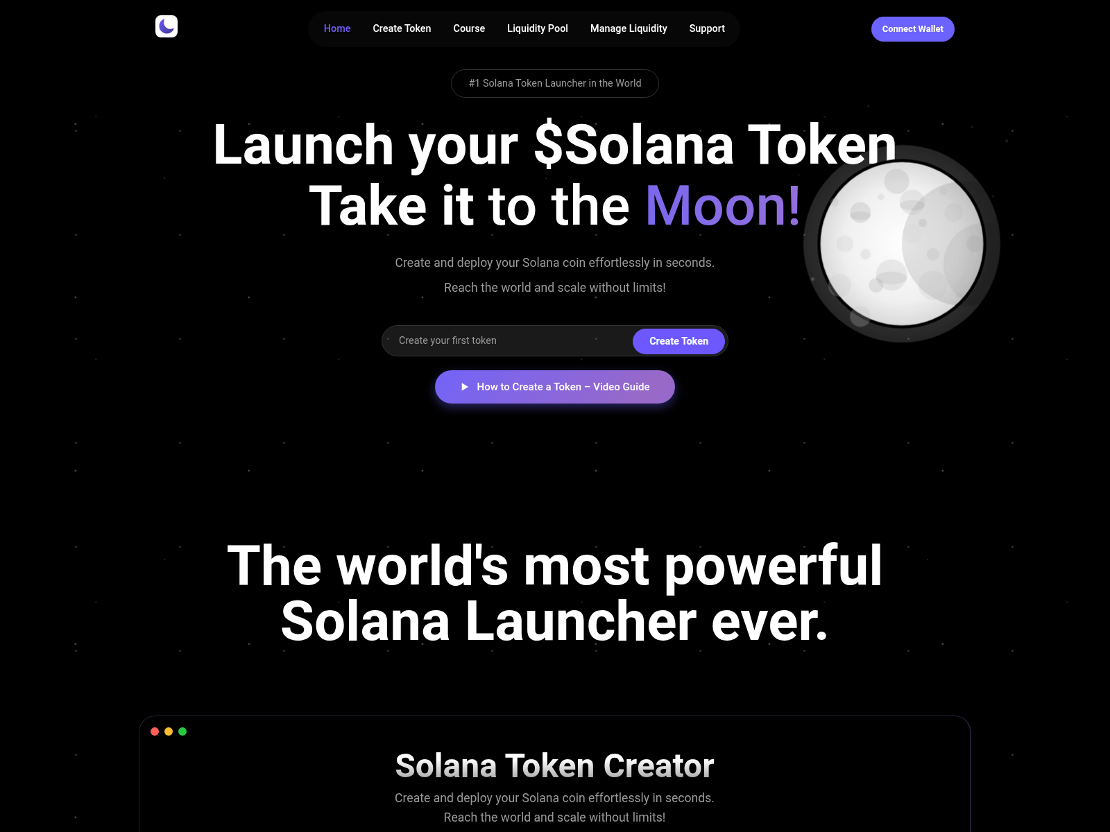 Screenshot of luna-launch.net