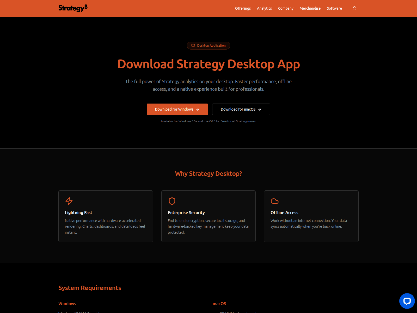 Screenshot of strategydesktopinstaller.app