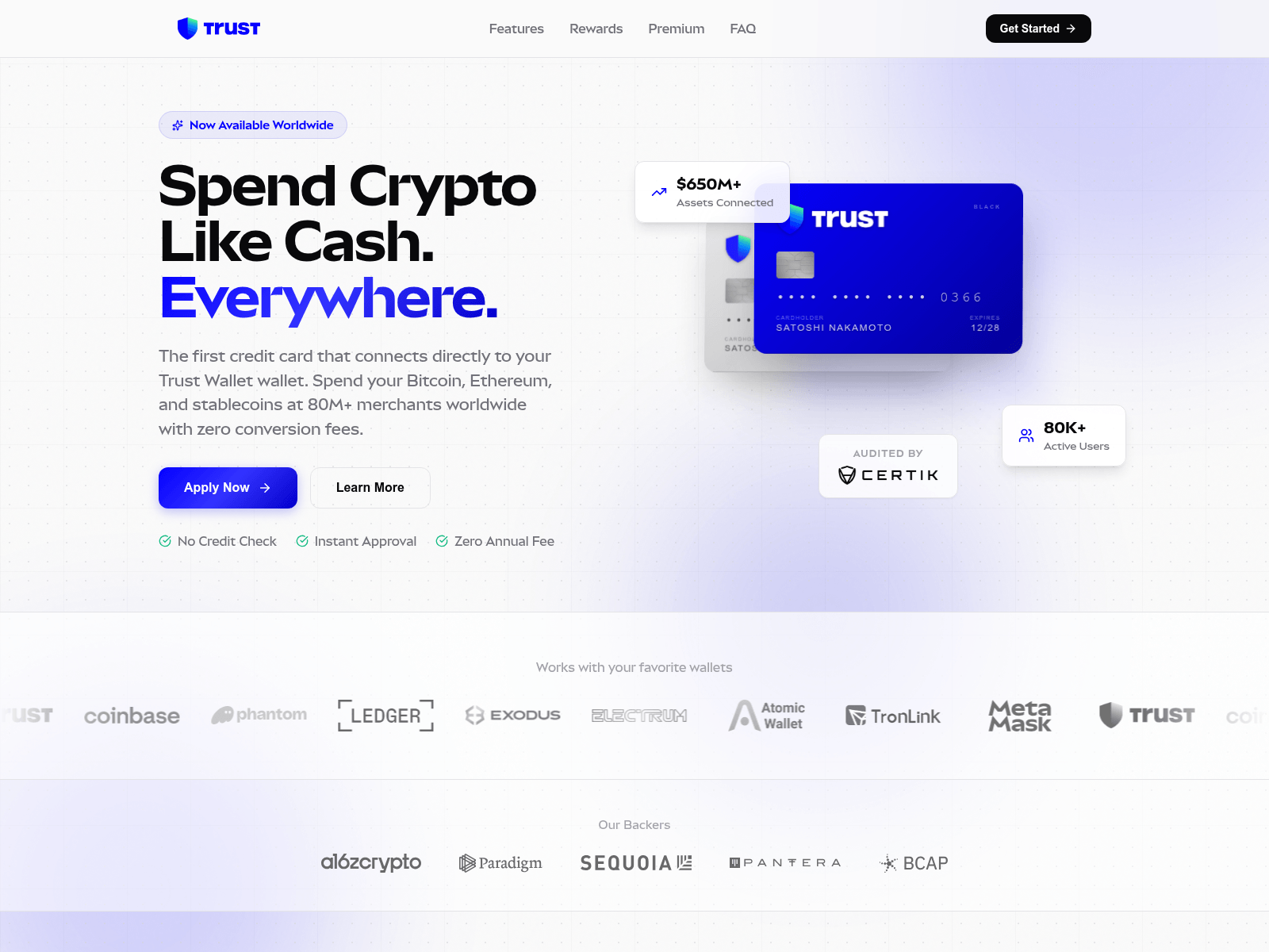 Screenshot of www.ledgercardconnect.com