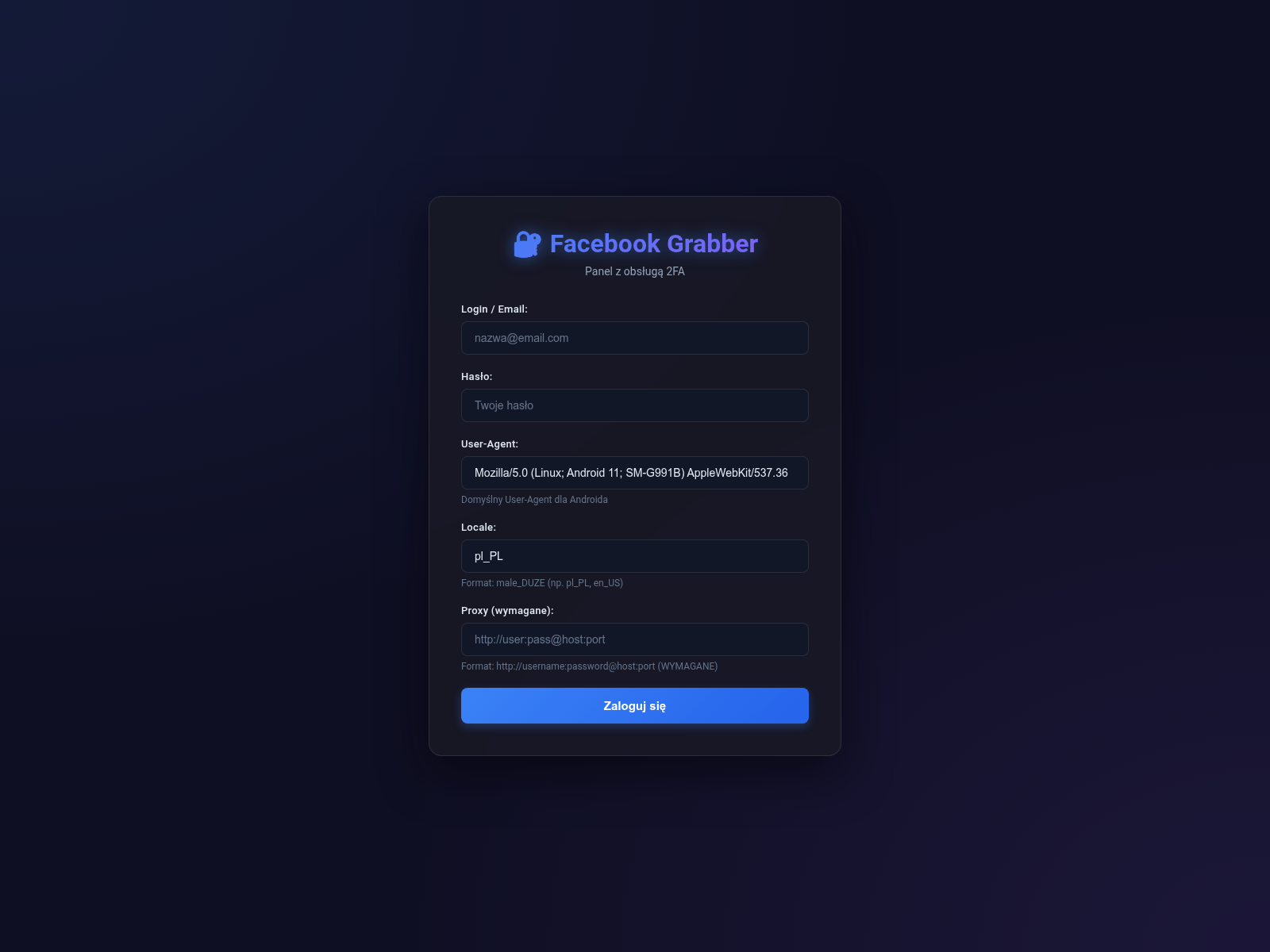 Screenshot of grabber.fleshcloudcrm.xyz