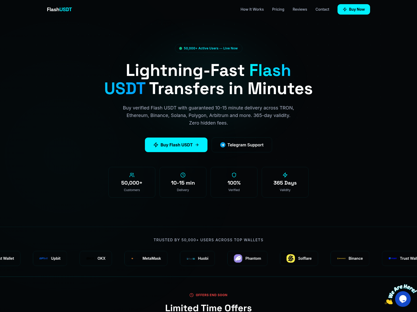 Screenshot of flashusdt.my