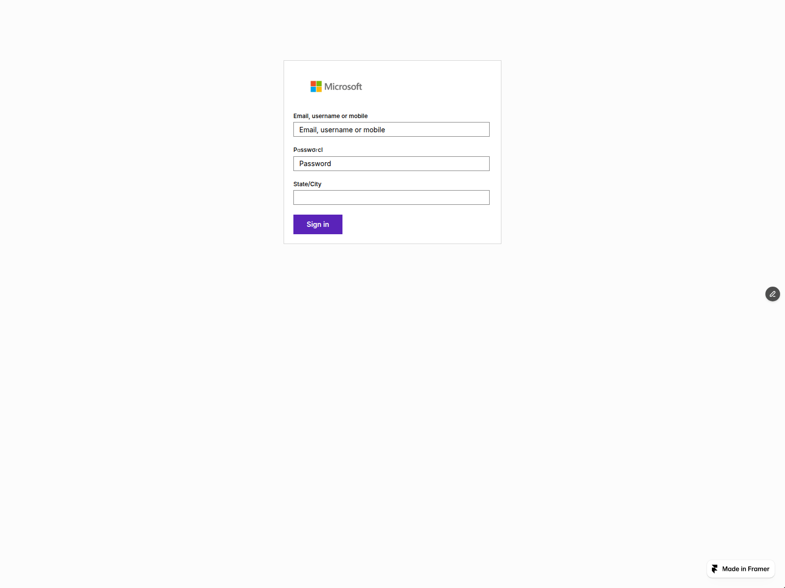 Screenshot of agreeable-provide-508719.framer.app