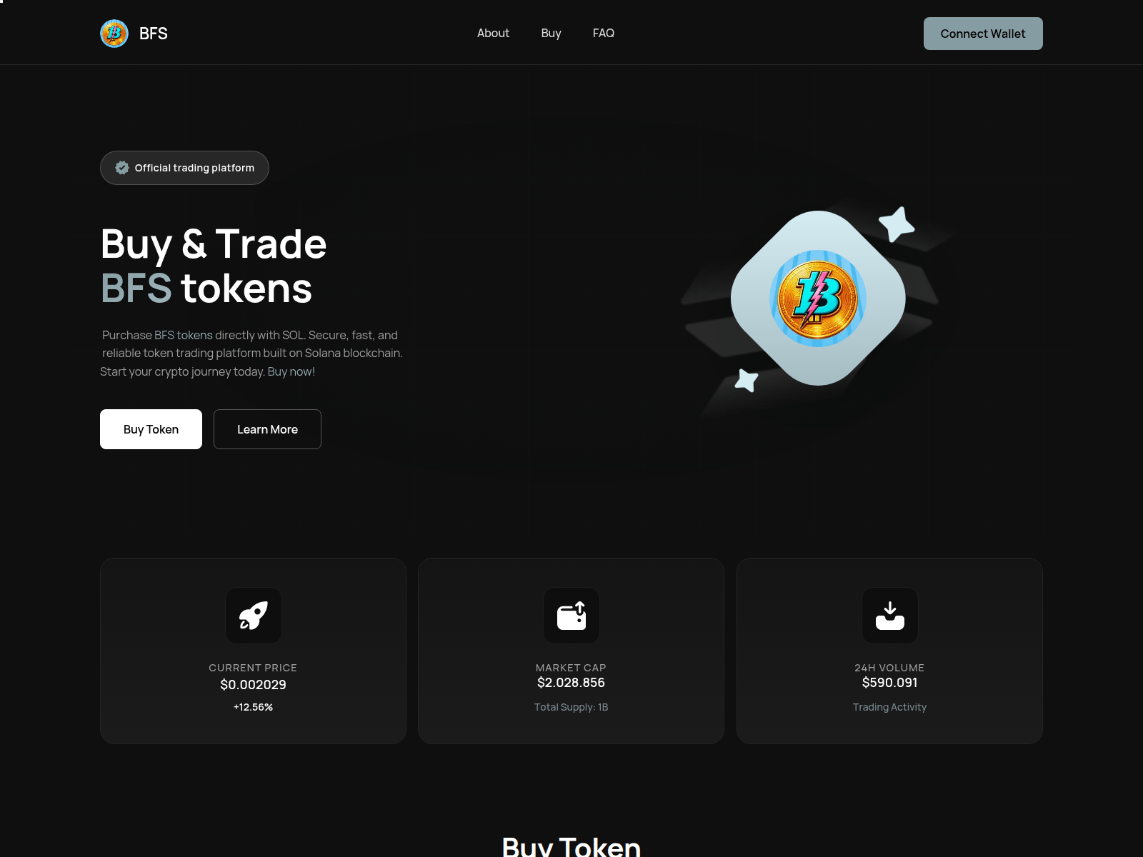 Screenshot of bfscoin.fun