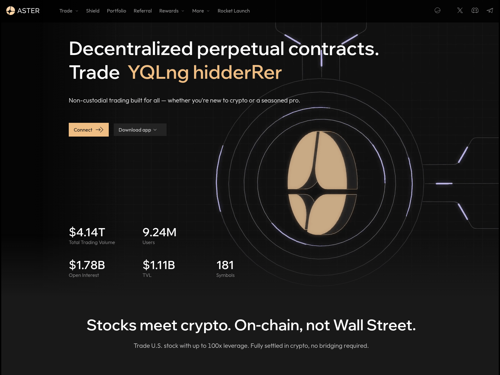 Screenshot of web-asterdex.com