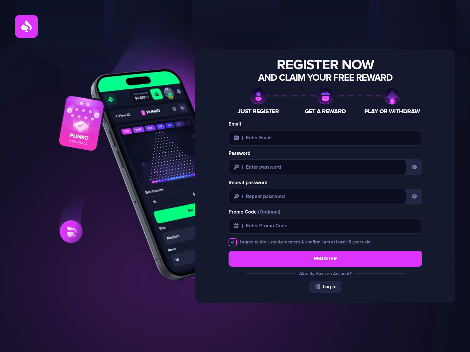 Screenshot of bitspieler.com