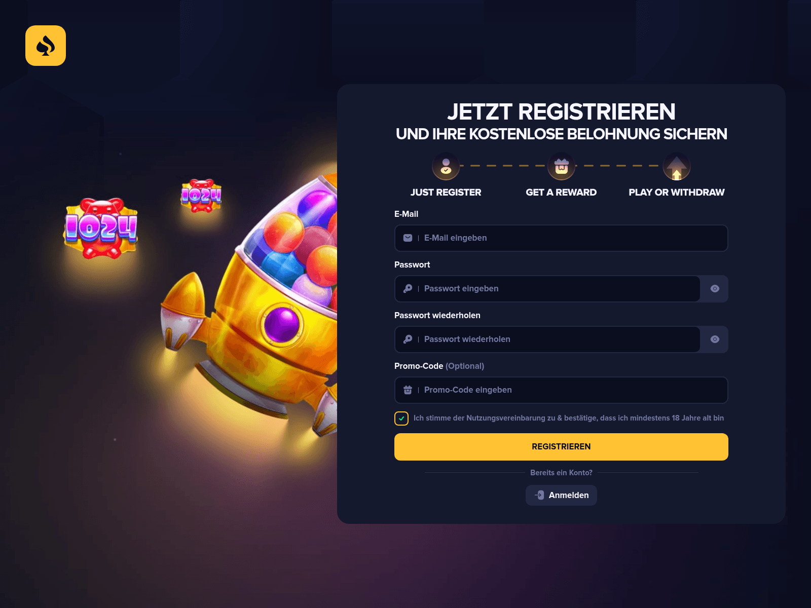 Screenshot of betza-game.com