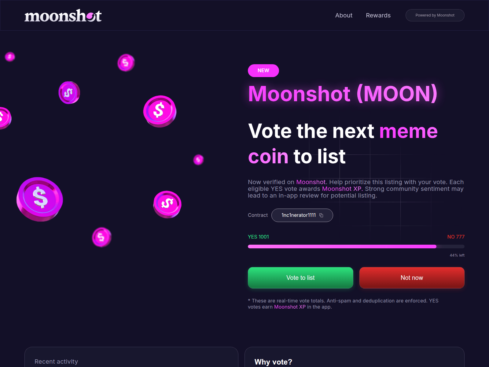 Screenshot of moonshot-gemlisting.com