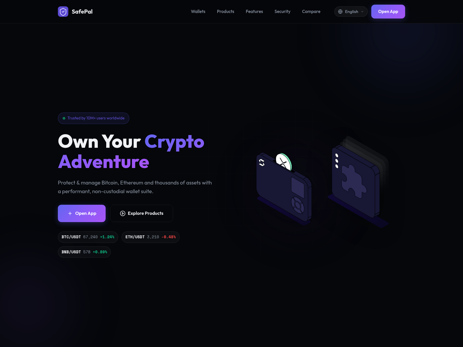 Screenshot of safepalassets.com