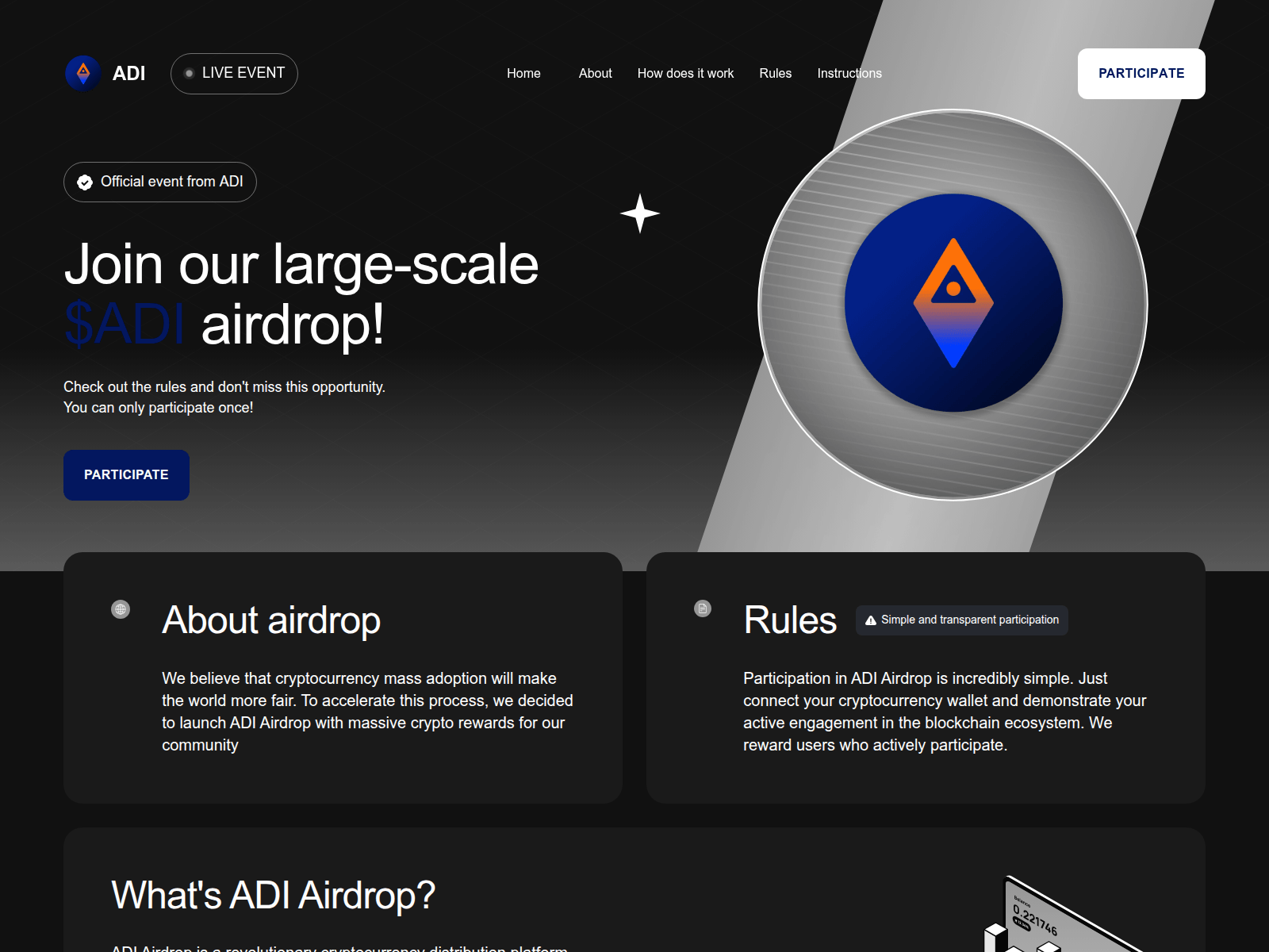 Screenshot of register-adi.com