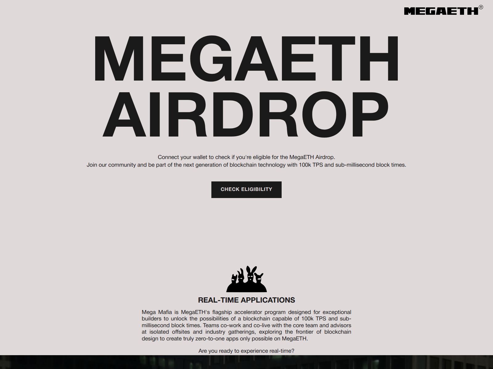 Screenshot of megaethdefi.xyz