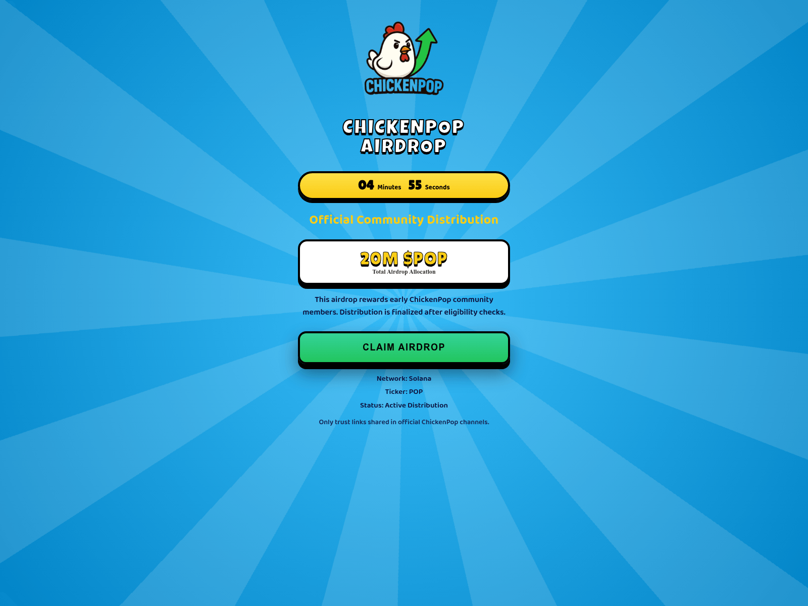 Screenshot of 6chickenpop9.com