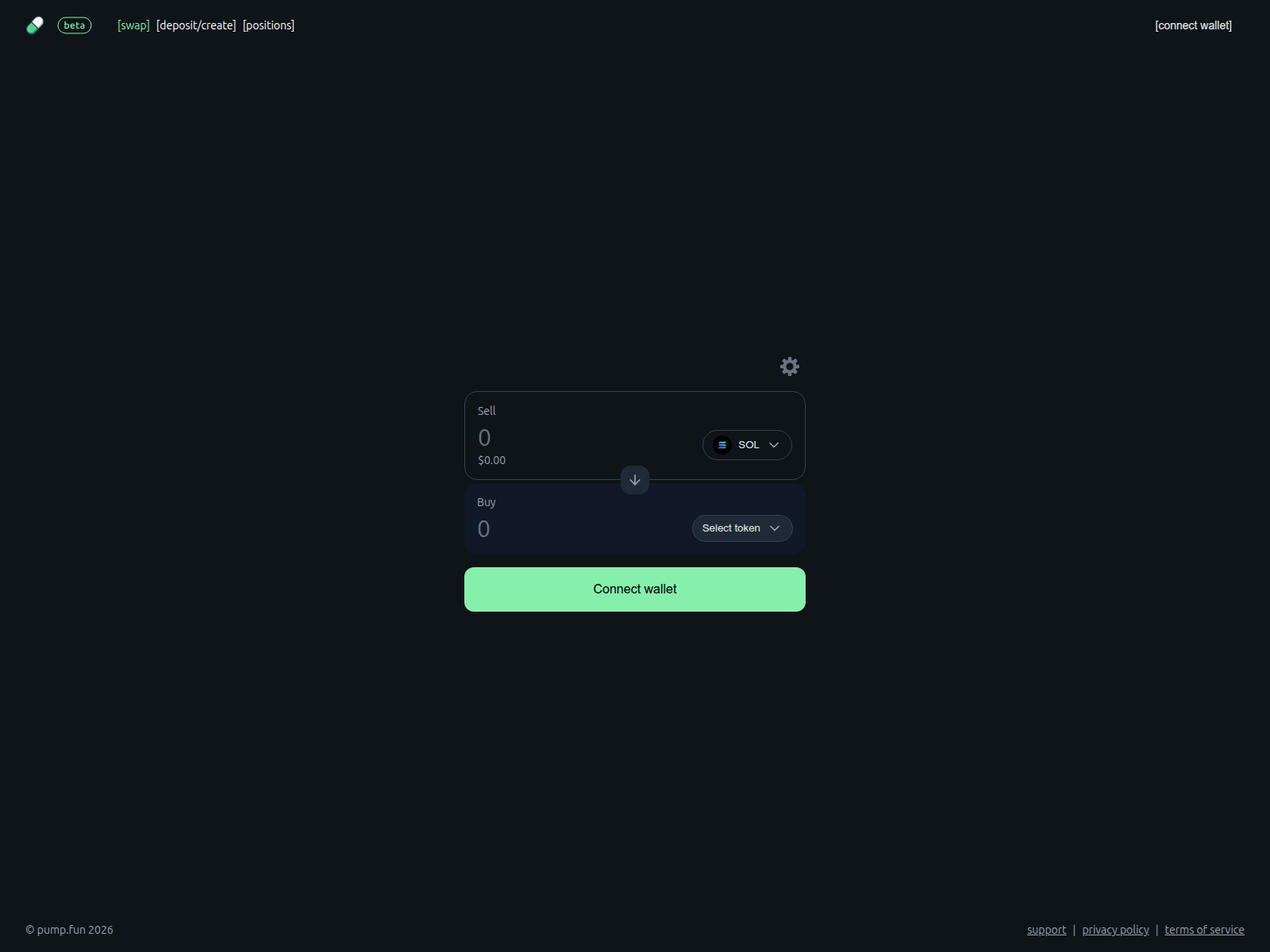 Screenshot of pumpswap.cam
