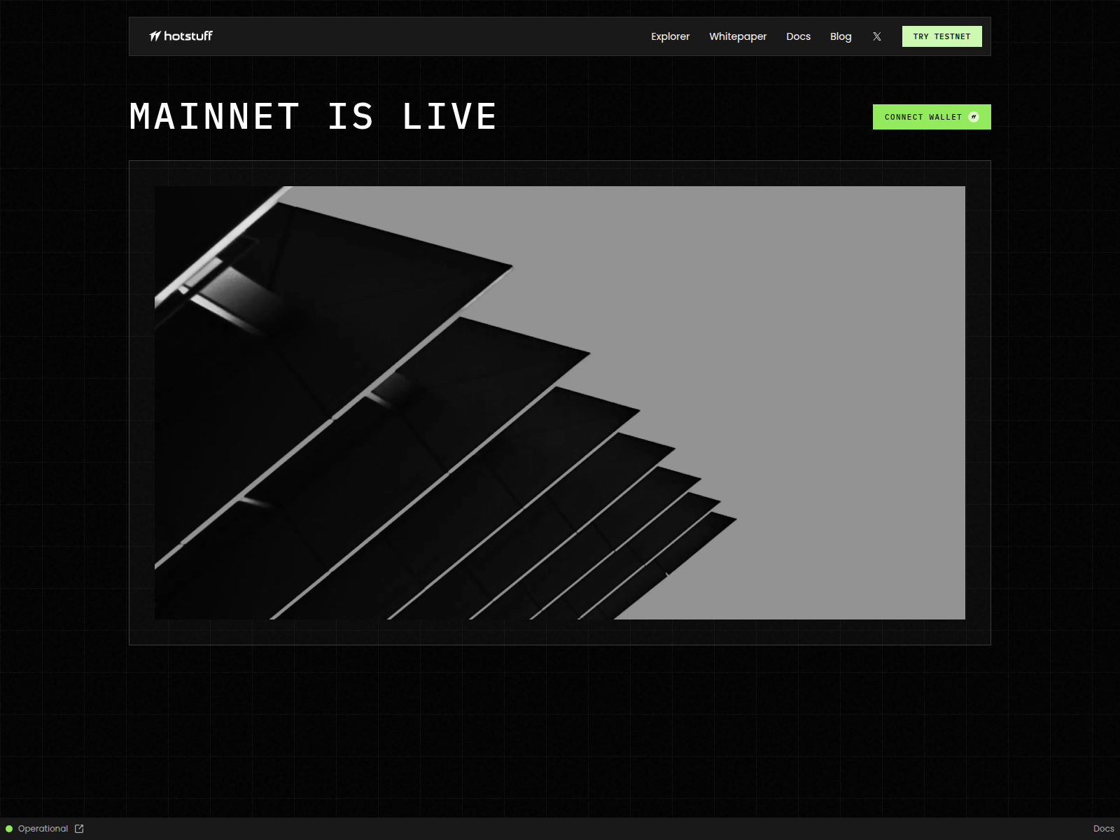 Screenshot of app-hotstuff.trade