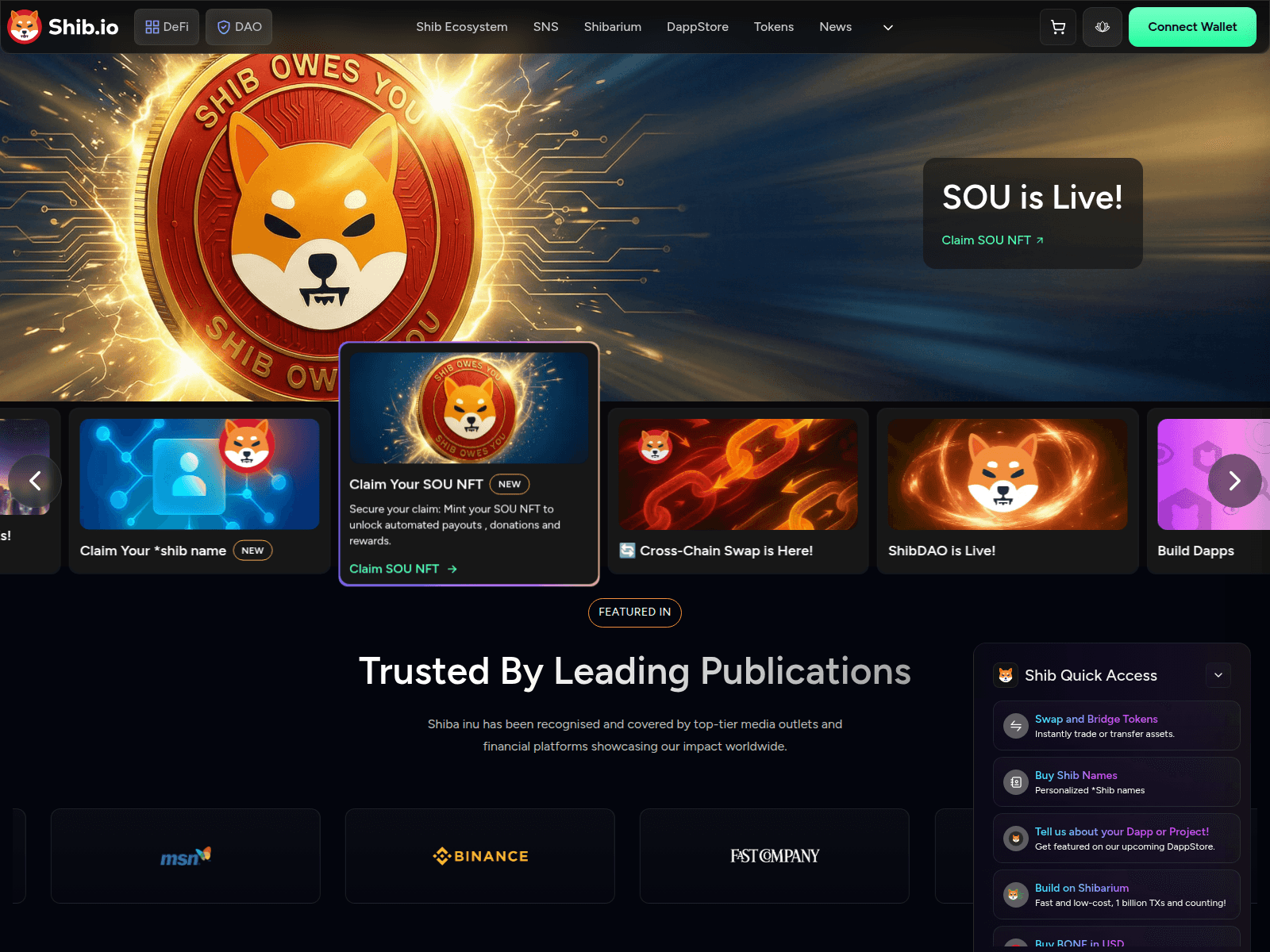 Screenshot of earnshiba.com