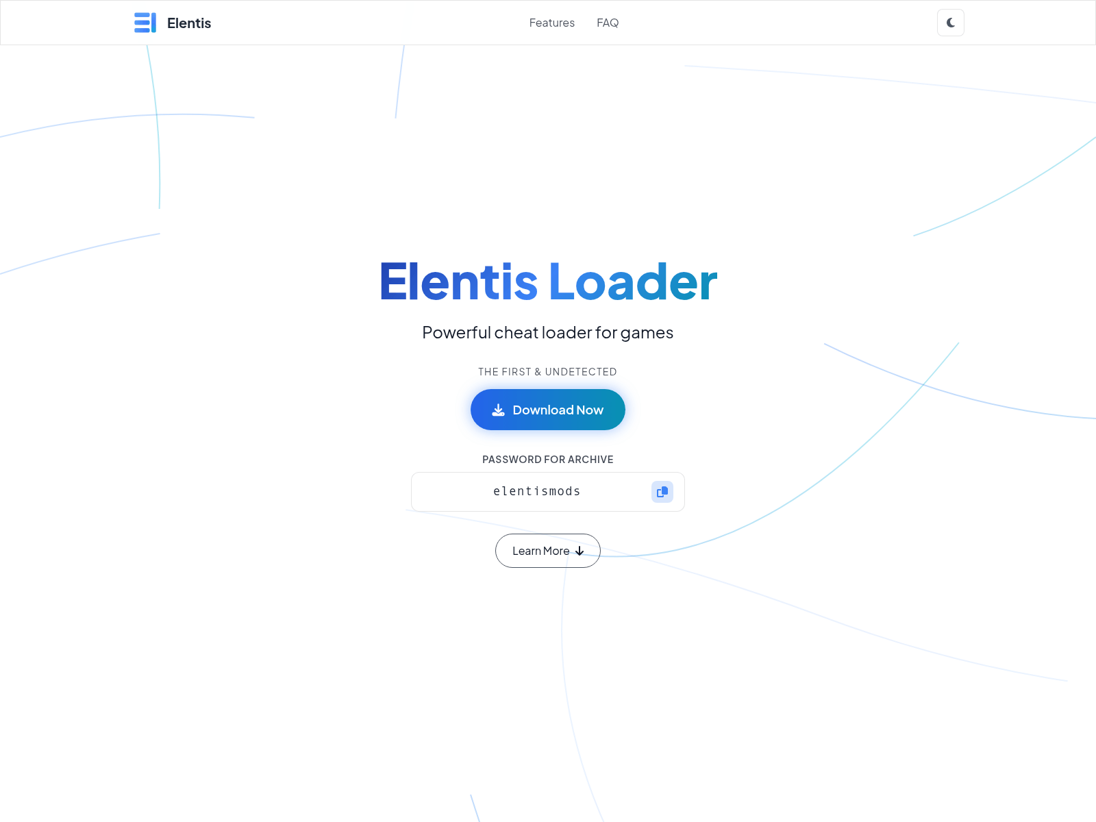 Screenshot of elentismods.pro