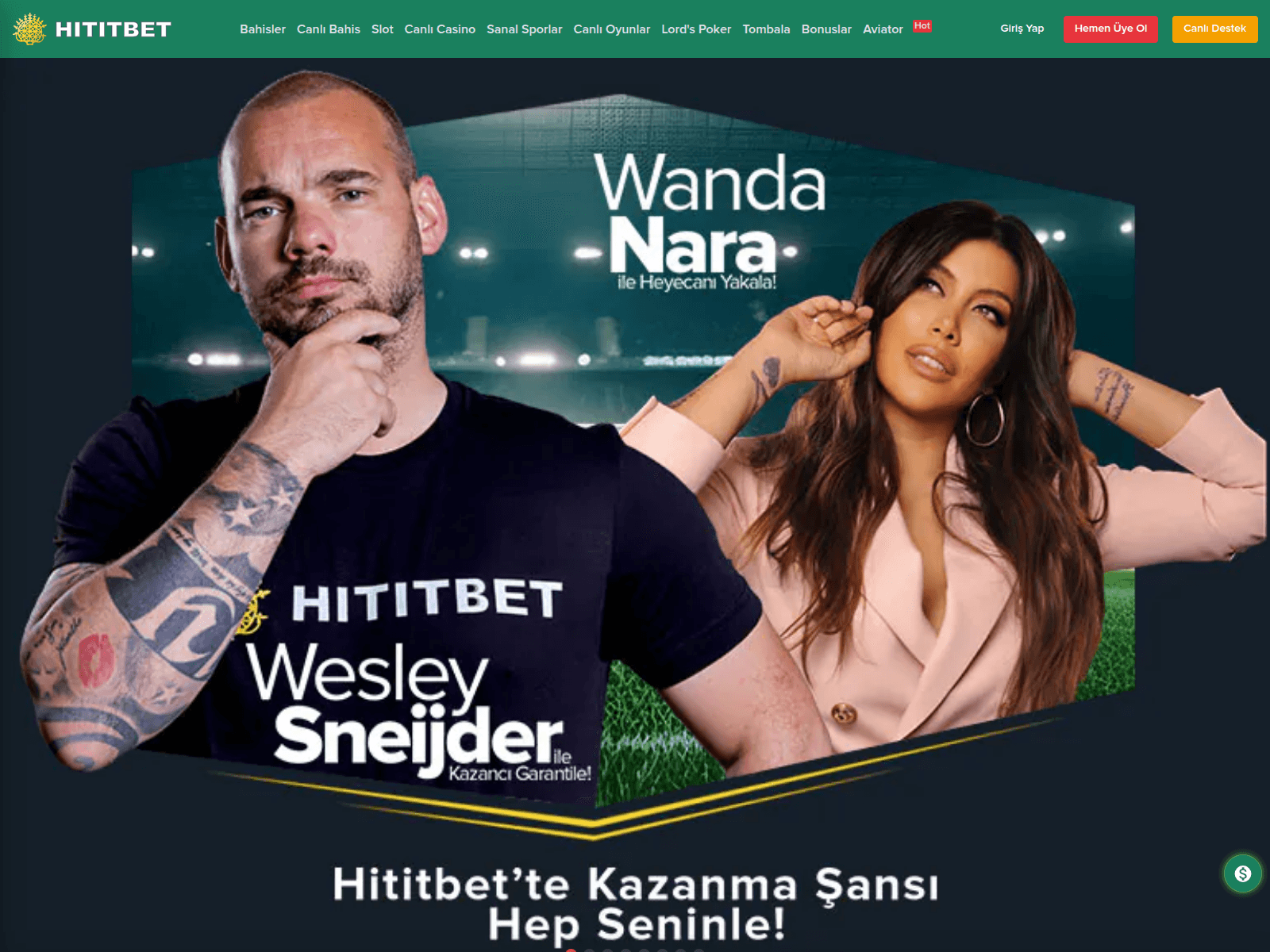 Screenshot of hititbet1213.com