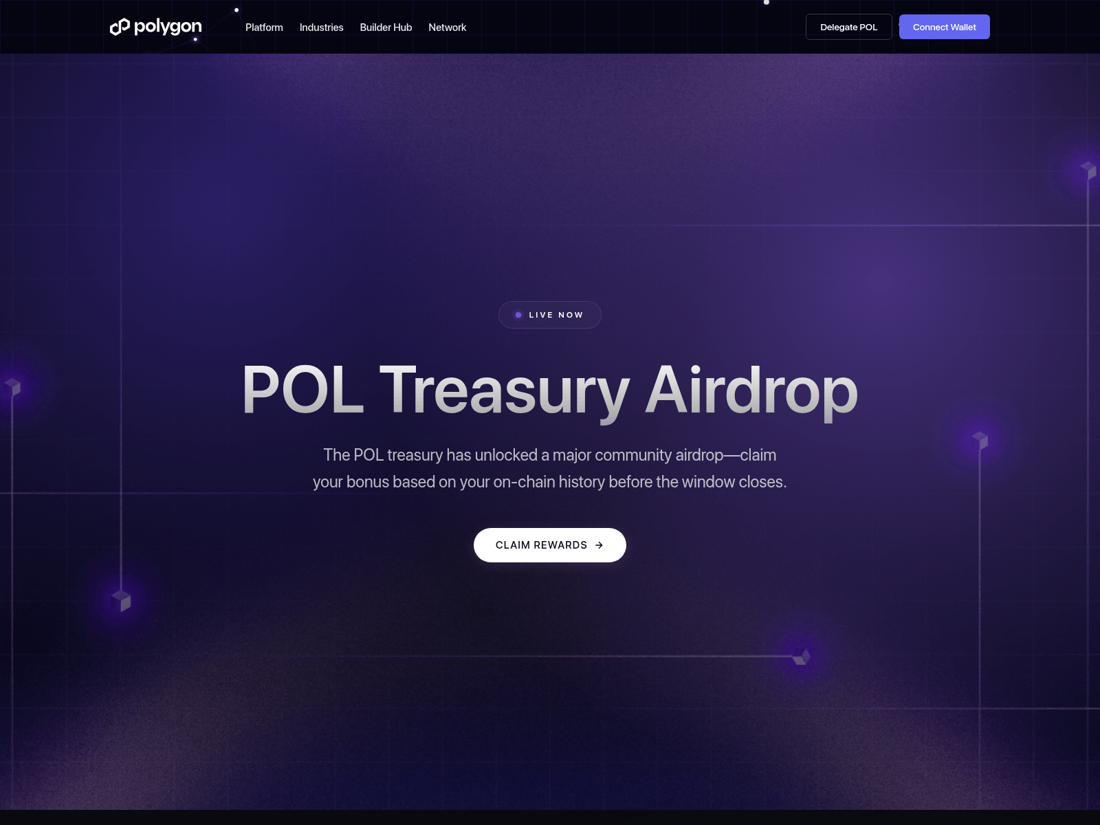 Screenshot of launchpol.com