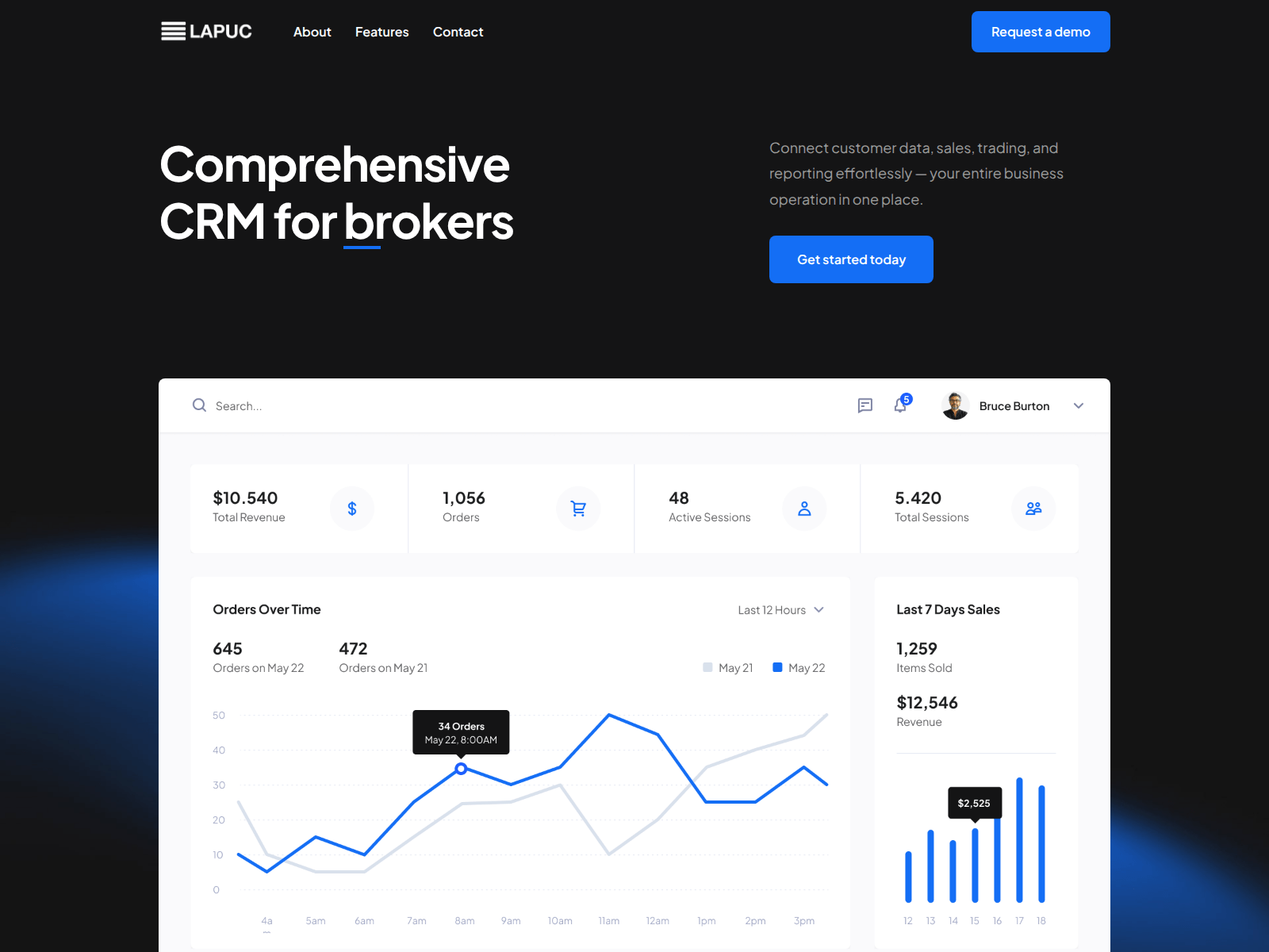 Screenshot of lapuc.tech