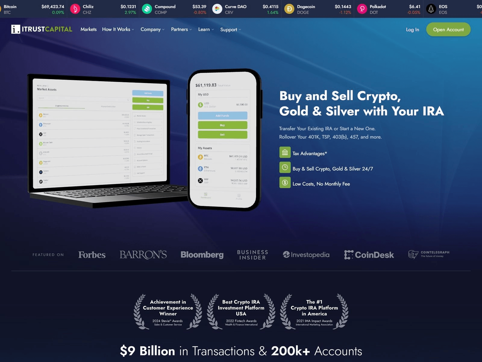 Screenshot of ssso-itrustcapittal-com-cdn.webflow.io