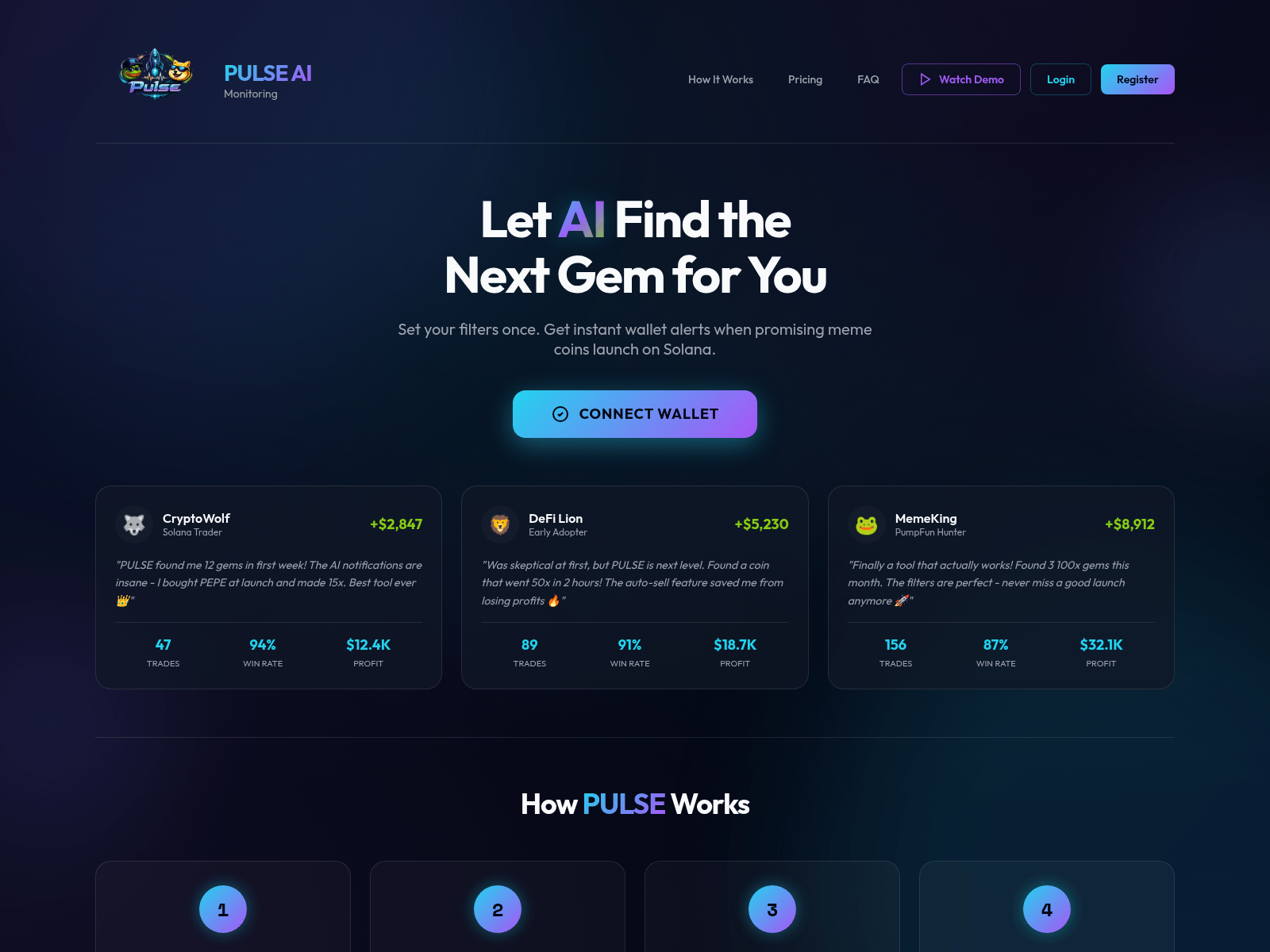Screenshot of solpulse.life