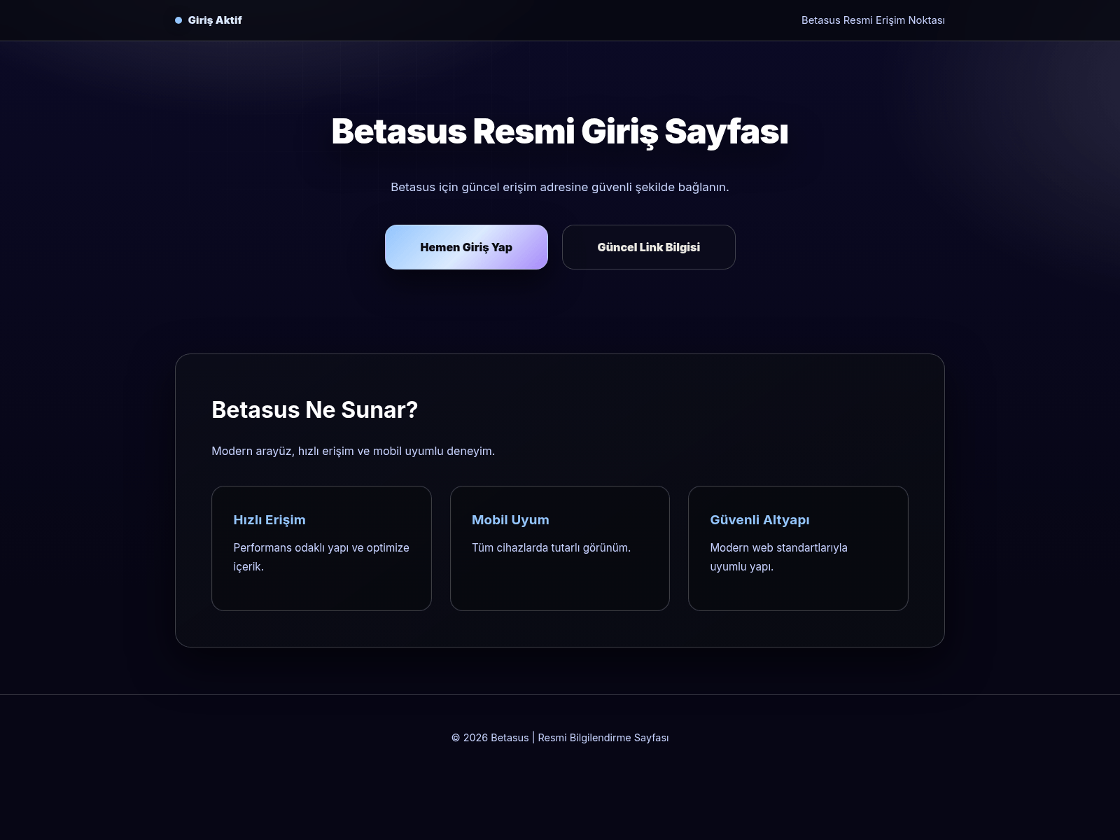 Screenshot of betasus-cbr.xyz