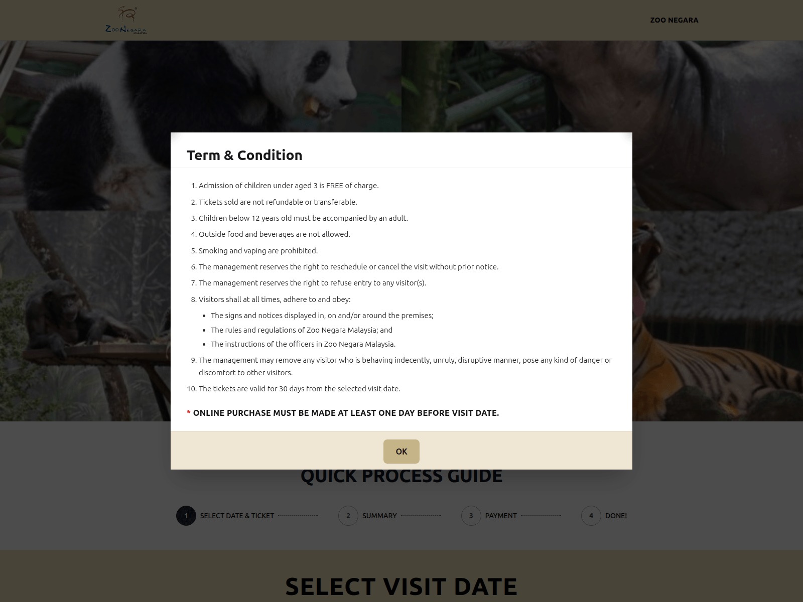 Screenshot of myzoonegaraticketsnow.com