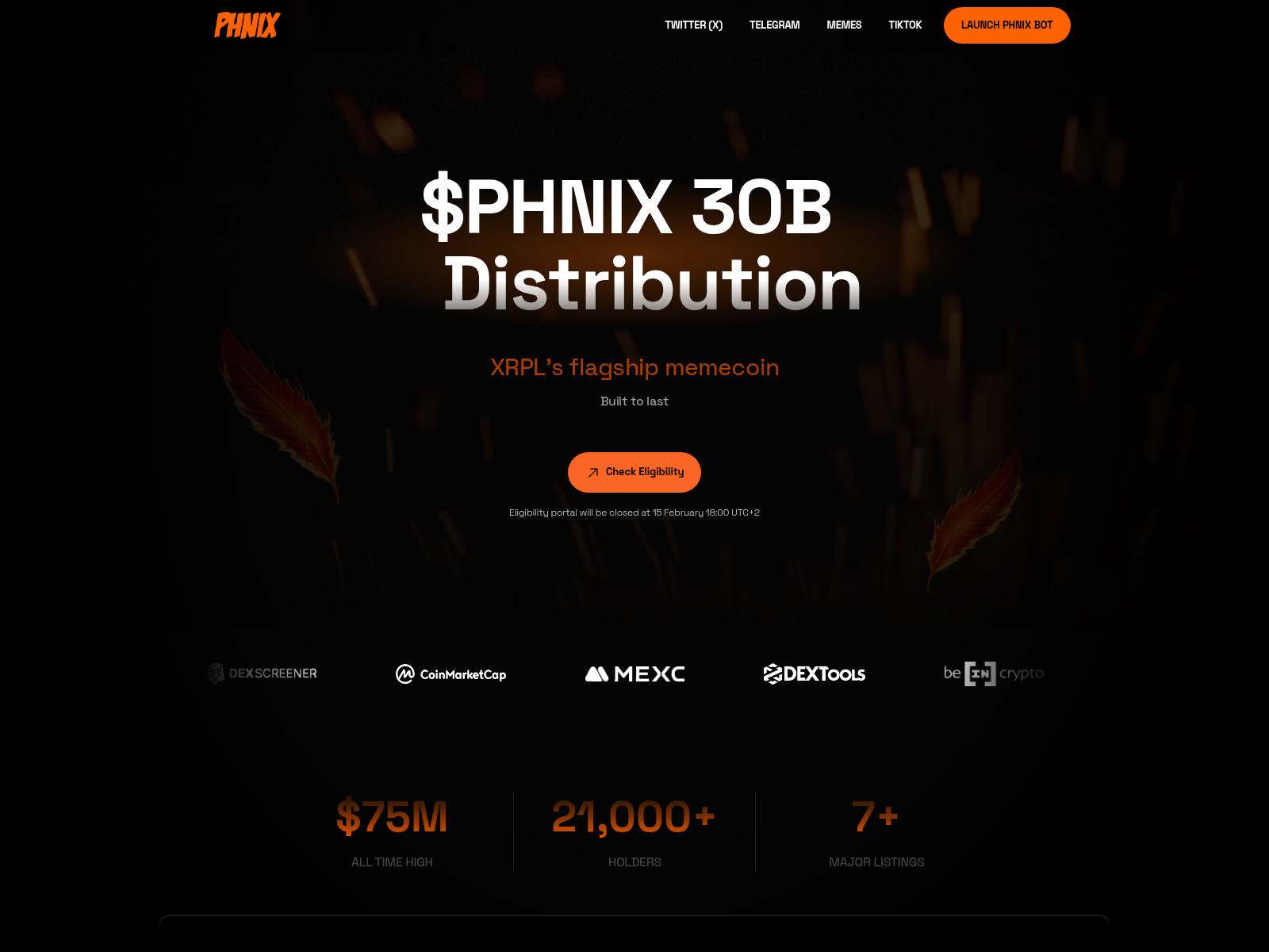 Screenshot of phnix.app