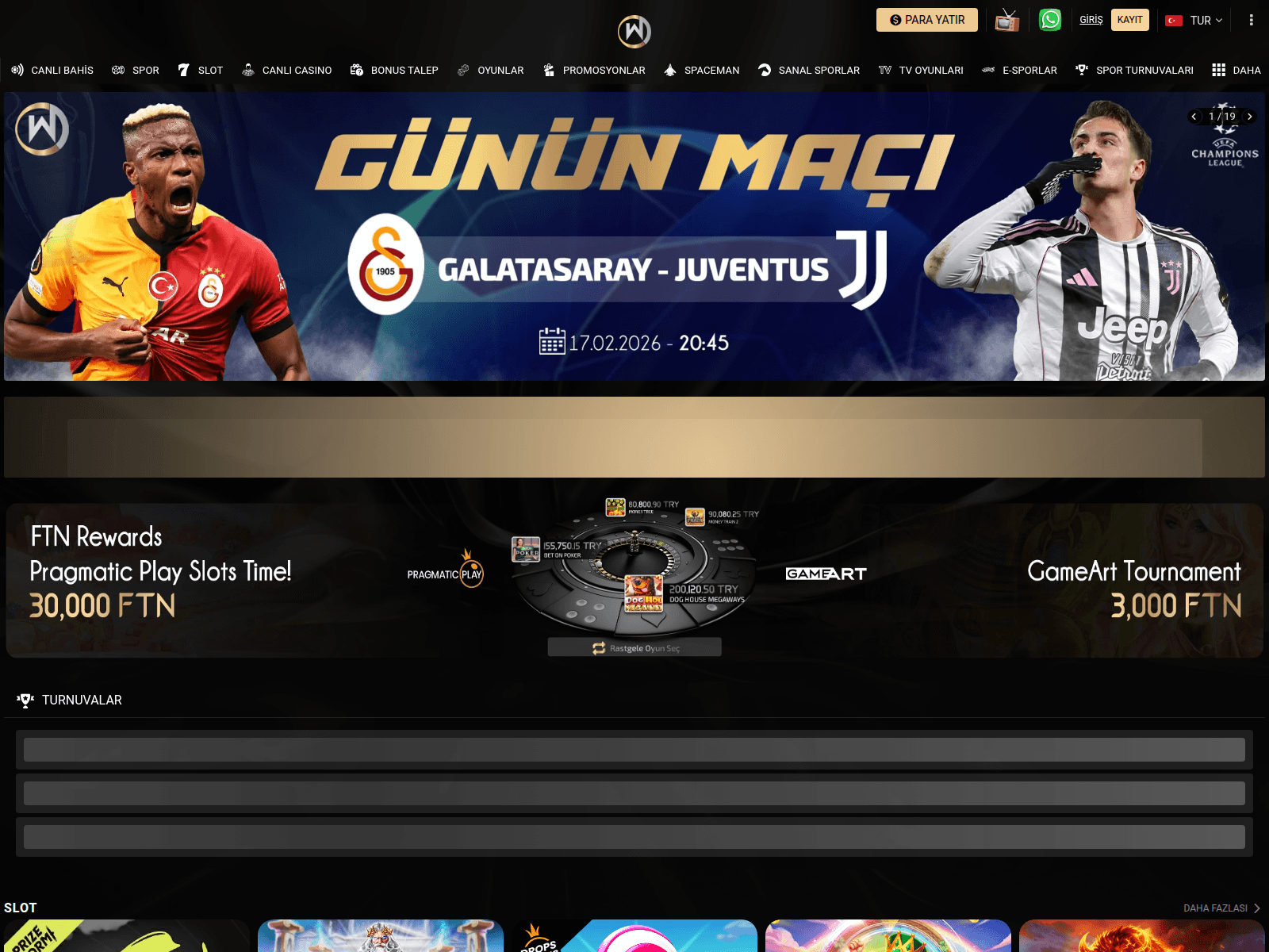 Screenshot of 377wbahis.com